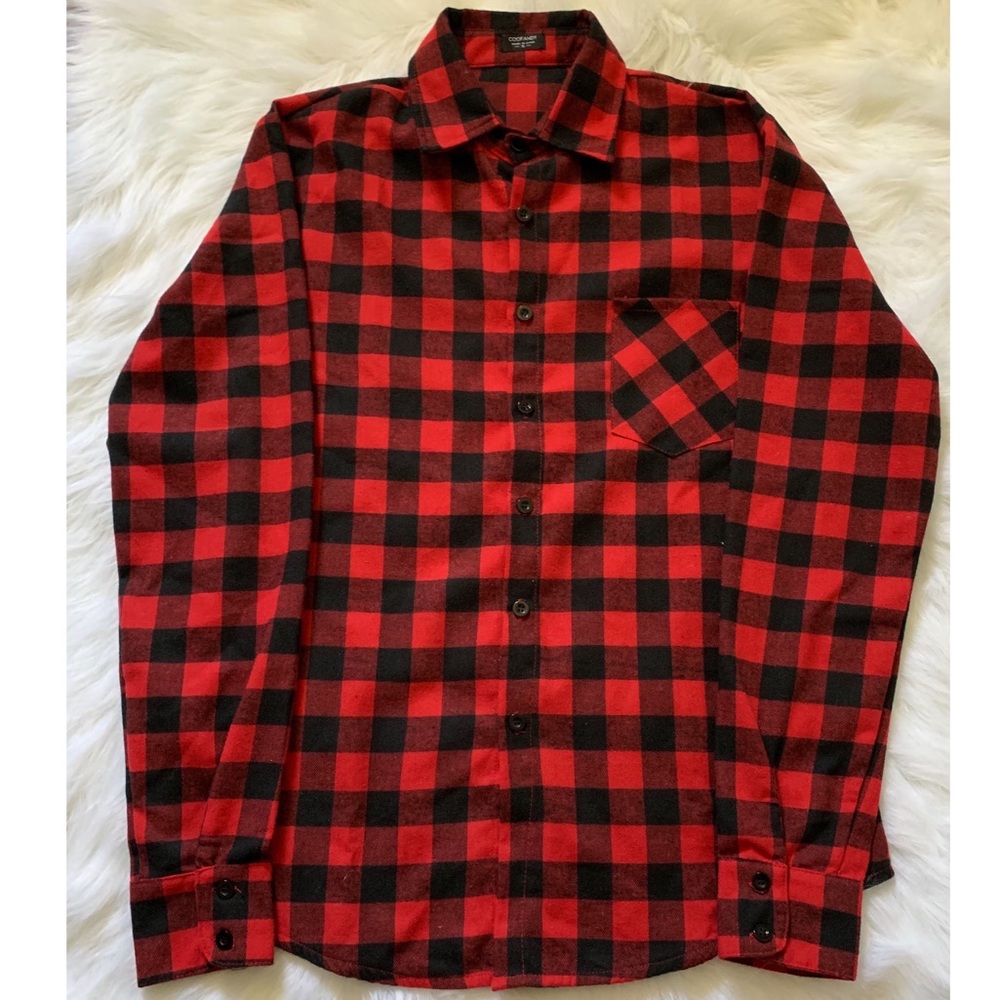 Plaid Long Sleeve Shirt